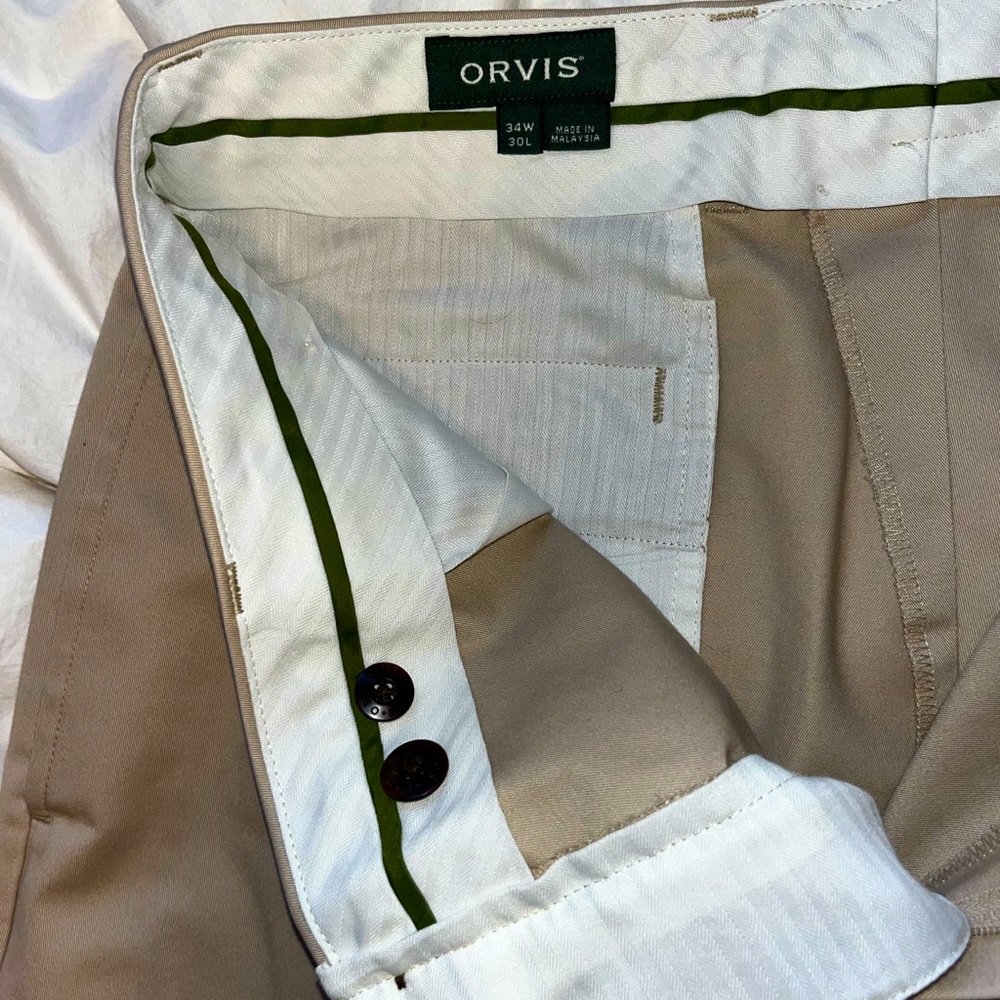 Orvis khaki Pants - 34-30